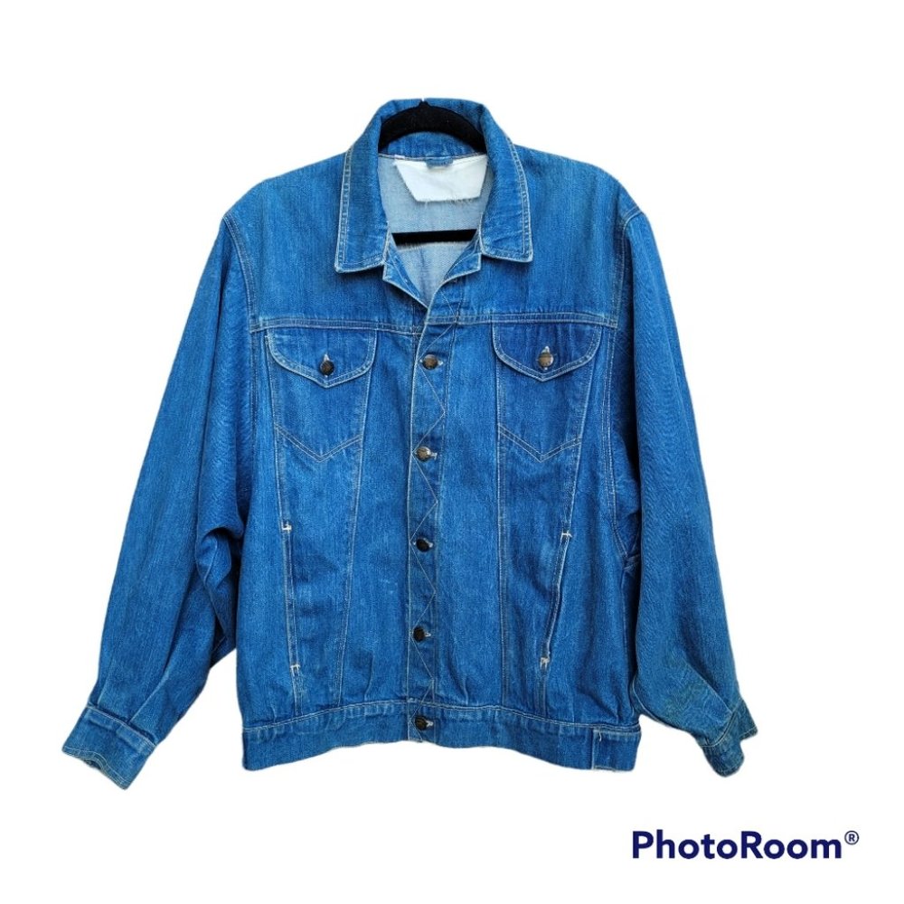 Vintage Ispo Oversized 90's Jean Jacket